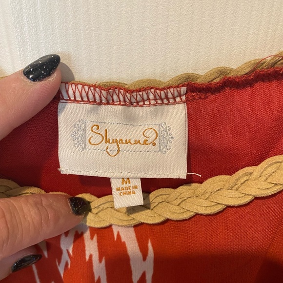 Rust Color Boho Dress - Picture 4 of 6